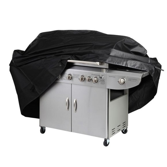 Heavy Duty Waterproof BBQ Grill Cover Protector (Black) - Picture 3 of 3